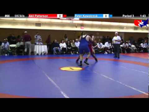 NYAC 120 KG / 264.5 lbs: Akil Patterson vs. Peter Kowalczuk