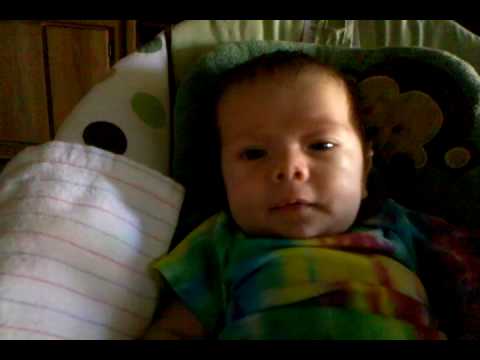 Baby Wes is starting to make noises