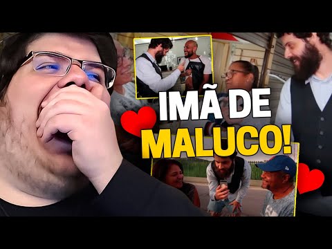 CASIMIRO REAGE AO DIOGO DEFANTE: REPÓRTER DOIDÃO - DIA DOS NAMORADES | Cortes do Casimito