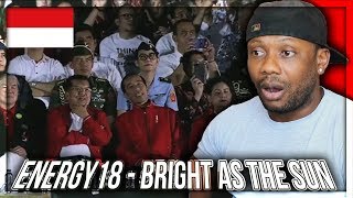 Energy18 - Bright As The Sun - Official Song Asian Games 2018 REACTION!!!