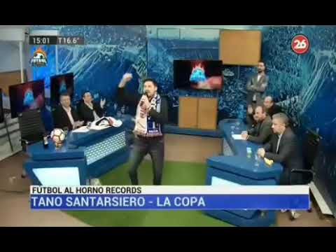 Como te duele la cola, desde el 9 de diciembre. Santarsiero cantando, fútbol al horno 2 de junio
