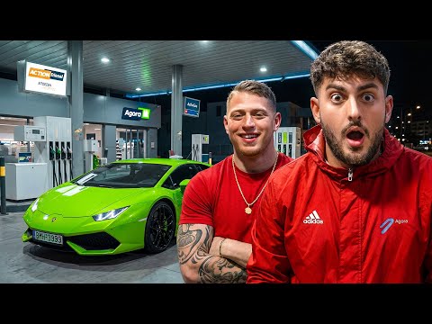 ΠΗΓΑΜΕ ΣΕ ΒΕΝΖΙΝΑΔΙΚΑ ΤΑ ΜΕΣΑΝΥΧΤΑ ΜΕ LAMBORGHINI 