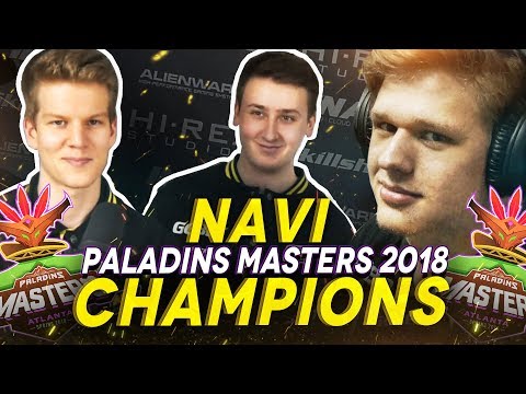 NAVI — Paladins Masters 2018 Сhampions