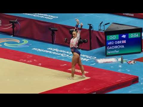 Jennifer Gadirova - GBR - Floor - Qualifications - 2022 World Championships