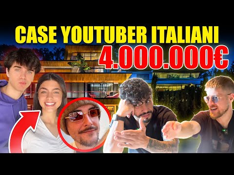 REAGIAMO ALLE CASE MILIONARIE DEGLI YOUTUBER ITALIANI - UNA PERSONA TRA QUESTE HA SPESO TROPPI SOLDI