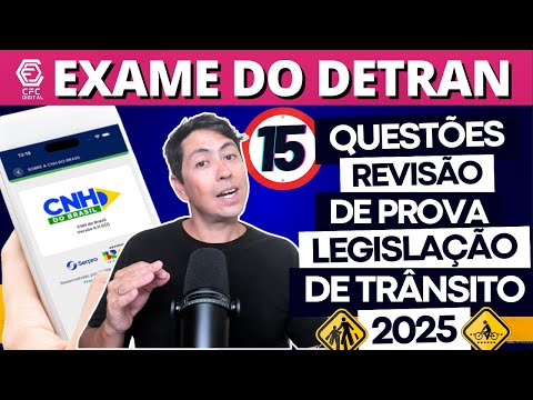 Traffic Legislation - 15-Question Practice Test for the 2025 DETRAN Exam - Review for the 2025 DE...