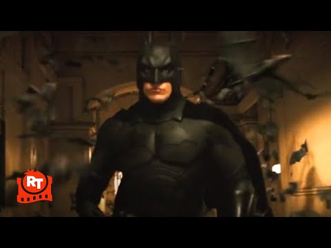 Batman Begins (2005) - Police Station Escape Scene | Movieclips