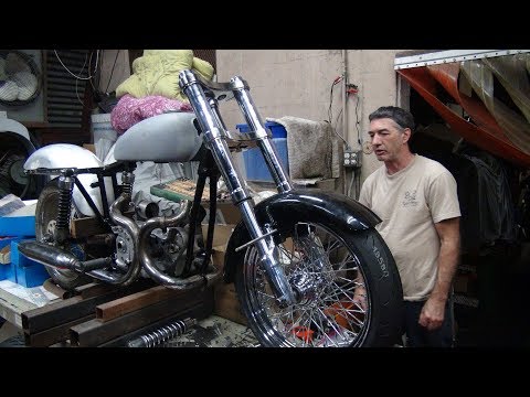 1972 #118 1000cc ironhead sportster bike rebuild repair street tracker harley by tatro machine
