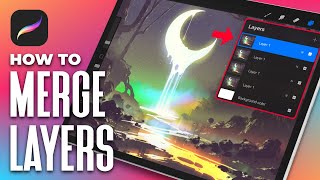 How To Merge Layers In Procreate