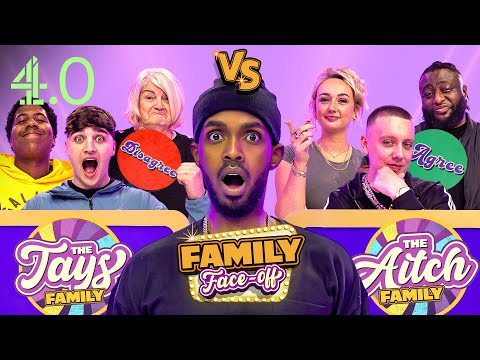 Tays vs Aitch | Family Face Off | @channel4.0