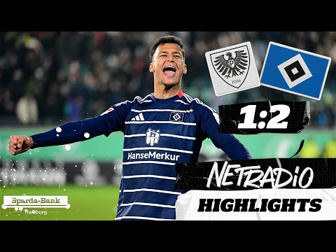 SC Sport Club Preussen Münster 1-2 Hamburger SV S...