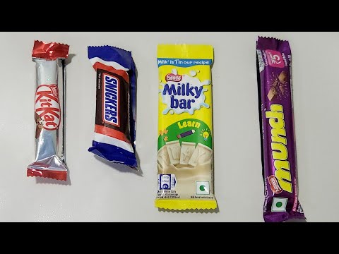 Cadbury vs Snickers vs Kitkat vs Milkybar vs Munch