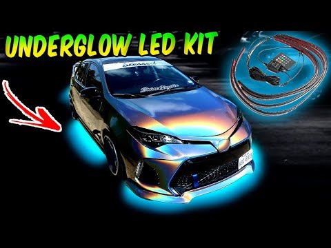 Bright UNDERGLOW LED kit install