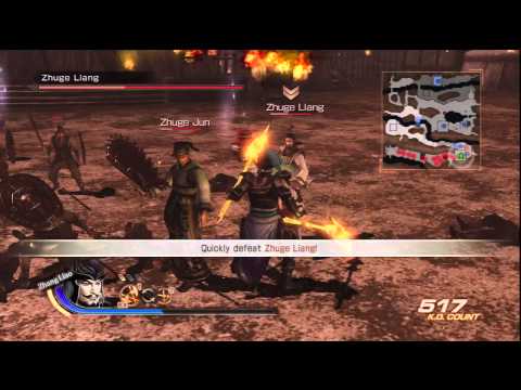 Wei Story Mode Stage 2-6 Battle of Changban Dynasty Warriors 7 HD
