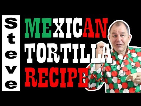 HOW TO MAKE MEXICAN MASA TORTILLA - Corn Tortilla
