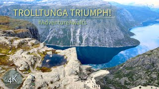 Epic Adventure to Trolltunga's Jaw-Dropping Viewpoint | Episode 05 | 4K | Norway | 2023