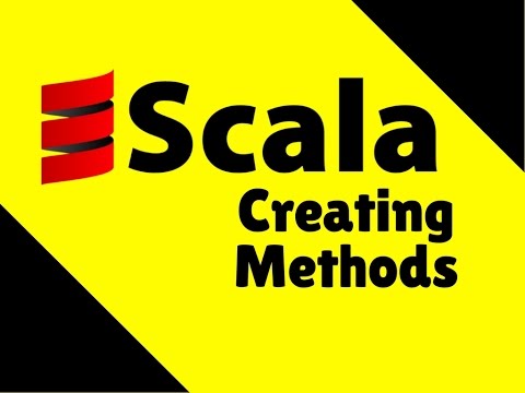 Creating Methods in Scala Tutorial