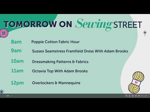 Sewing Street Live!