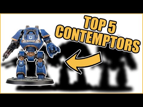 The Best Contemptor Dreadnought Model? Ranking The Top 5! │ Warhammer 30k Model Review