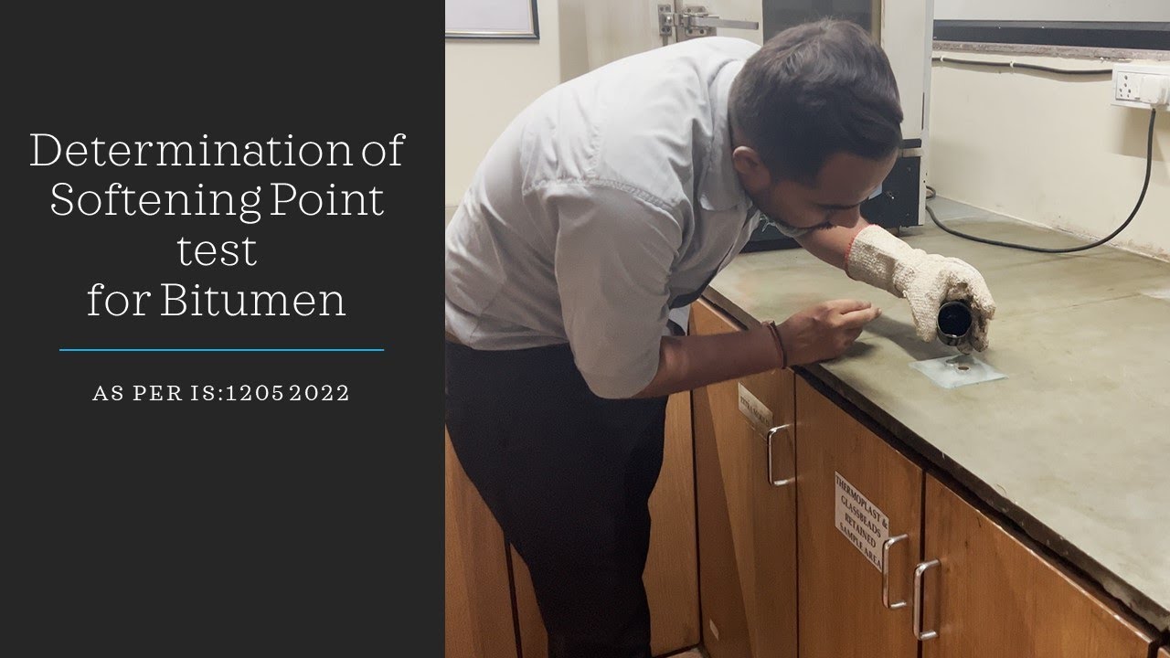 Softening point test of bitumen | As per IS 1205