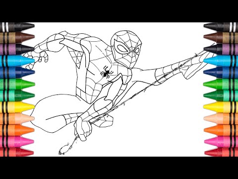Spectacular SPIDER-MAN Coloring Page #430 - QR - XXI [NCS Release]