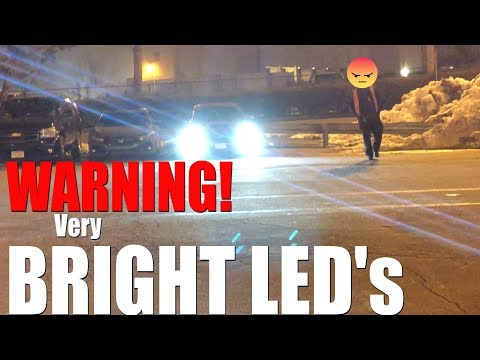 BEST & Brightest LED's? LED DRL & FOG LIGHT INSTALL ON A 2016 SUBARU WRX STI