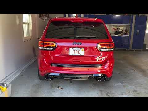 Jeep Trackhawk Borla S-Type vs Borla Atak cold start