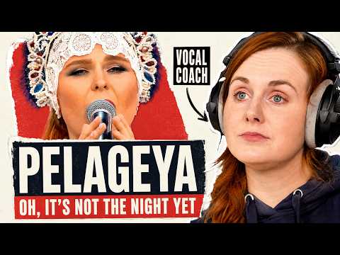 Thumbnail for This folk song brought me to tears | Vocal Coach analyses Pelageya - Oh, It's Not The Night Yet by Pelageya