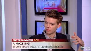 Who needs Christmas?, We got NewtMas // Thomas Brodie Sangster on ABC News