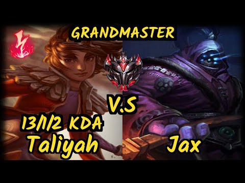 Freire (TALIYAH) vs JAX - 13/1/2 KDA JUNGLE GAMEPLAY - BR Ranked GRANDMASTER