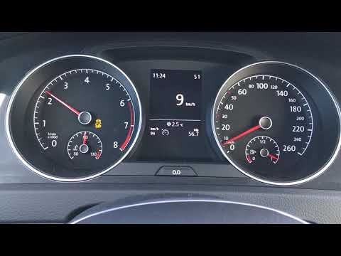 ACCELERATION TEST VW Golf 2017 1.0 TSI DSG