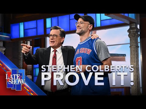 斯蒂芬-科爾伯特的 "證明它" - 阿什-帕爾曼能扣籃嗎？第 5 集：大結局 (Stephen Colbert's "Prove It" - Can Asher Perlman Dunk? Episode 5: The Finale)