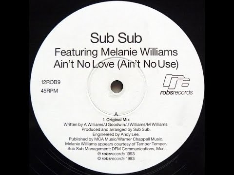 Sub Sub Featuring Melanie Williams – Ain't No Love (Ain't No Use) (Original Mix)
