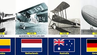 First Airlines From Different Countries