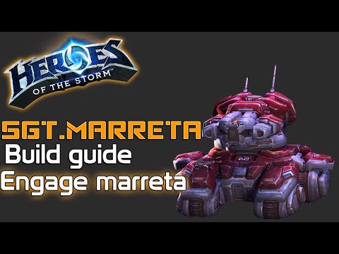 Heroes of the Storm Build's: Sgt.Marreta