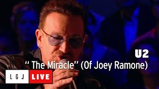 U2 - The Miracle (Of Joey Ramone) - Live du Grand Journal
