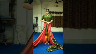 😲Saree Draping Tutorial For Classical Dance।।#dance#shorts#saree#sareedraping#trending#reels#youtube