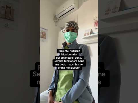 Bicarbonato per sbiancare denti
