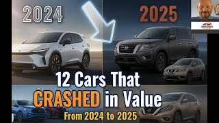 12 Cars That CRASHED in Value from 2024 to 2025