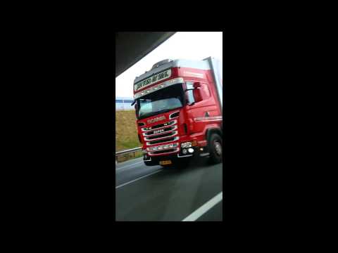Scania V8 Jp. Vis & Zn. ON THE ROAD [HD]