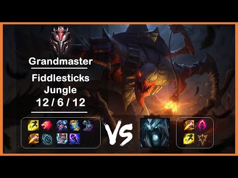 KR Challenger Replays Jungle Fiddlesticks vs Karthus Ep.4513