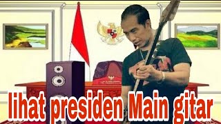Download lagu Presiden jokowi Saat main gitar Dan Bas mp3