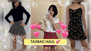 TAOBAO HAUL + TRY-ON 👗