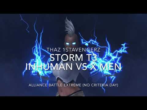 [ABX] Storm T3 Inhuman vs X men uniform - 7m.+ (Roar Cancel)