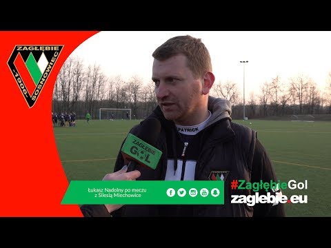 Łukasz Nadolny po meczu z Silesią Miechowice