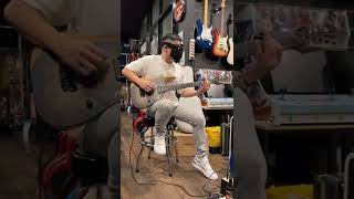 Video thumbnail for Ibanez Iron Label RGDIX6PB in Surreal Black Burst Quick Sound Demo with low Tuning by Nafiri Music Jakarta