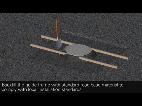 Round Manhole Cover Access Solution