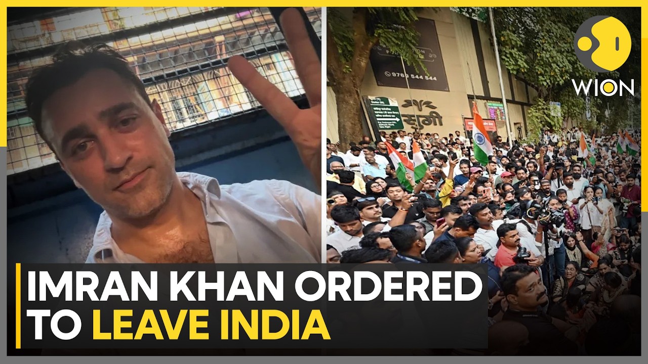 Actor Imran Khan Asked To Leave India By October 28 After Participating In Protest | WION News