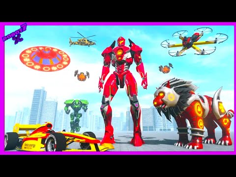 Multi Robot Car Transform Game Android gameplay