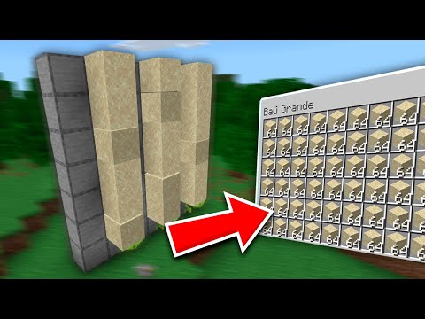 FARM DE AREIA no MINECRAFT BEDROCK 1.21